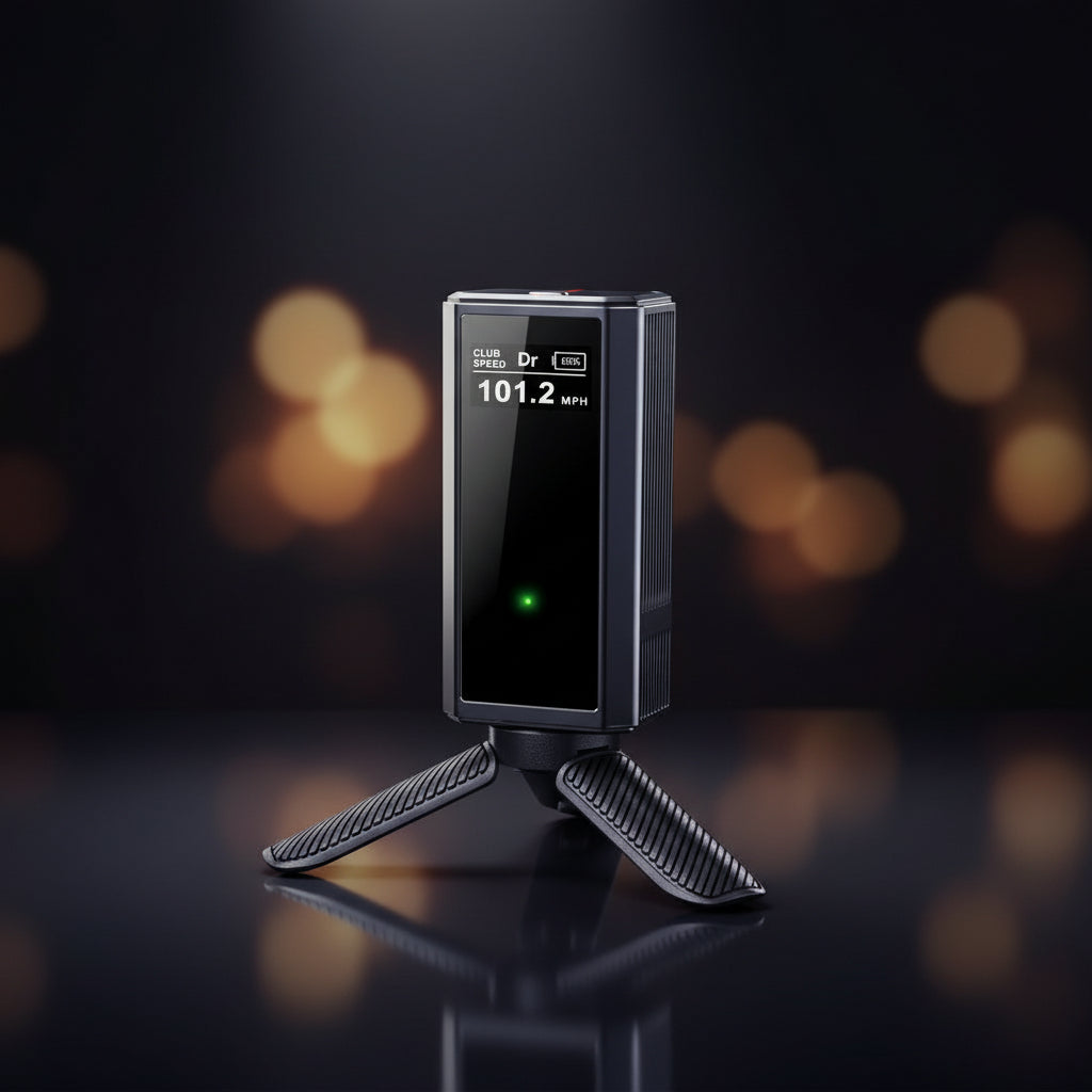 Golf Launch Monitor , Simulators for Home & Training，Golf Swing Analysis | Shot Trajectory Display for Ios&Android，Swing Trainer&Shot Tracker for Home&Driving Range,Indoor&Outdoor Golf Training Aid